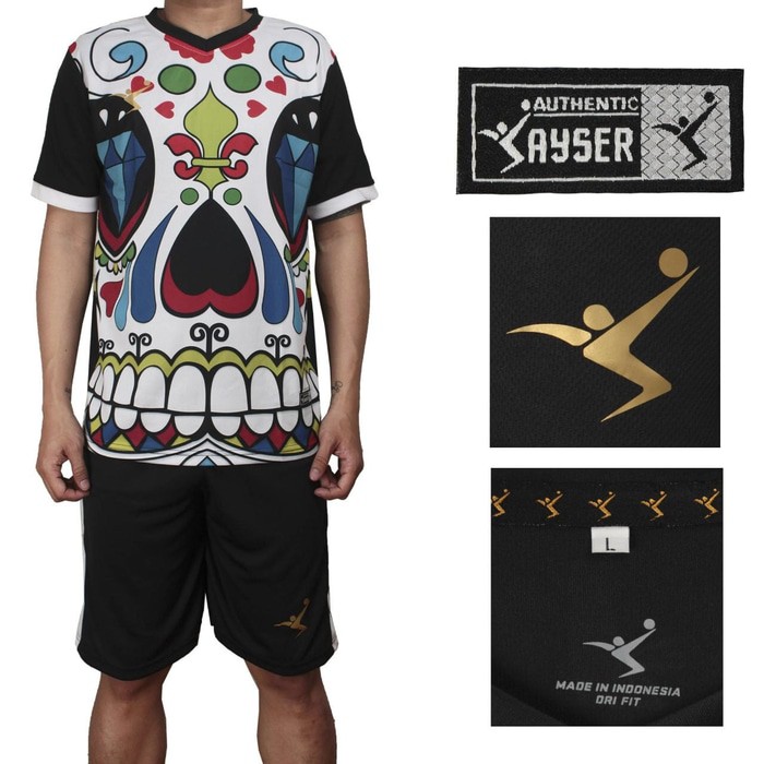 Unik JOKER kaos stelan setelan jersey futsal sepak bola kayser Diskon