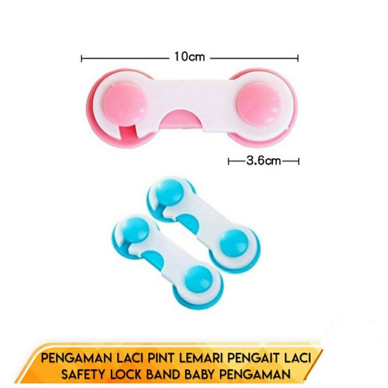 kunci pengaman pintu / pengaman lemari / pengaman jendela