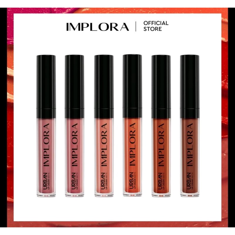 IMPLORA Urban Lip Cream Matte 4,6gr