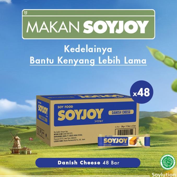 

SOYJOY DANISH CHEESE Karton isi 48 Bar