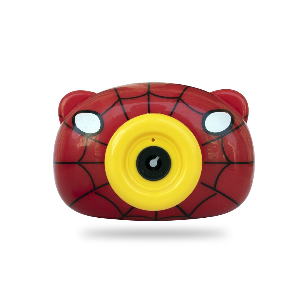 Minan Anak Bubble Camera/Mainan Anak Bubble Machine Beautiful Music-Spider-Man