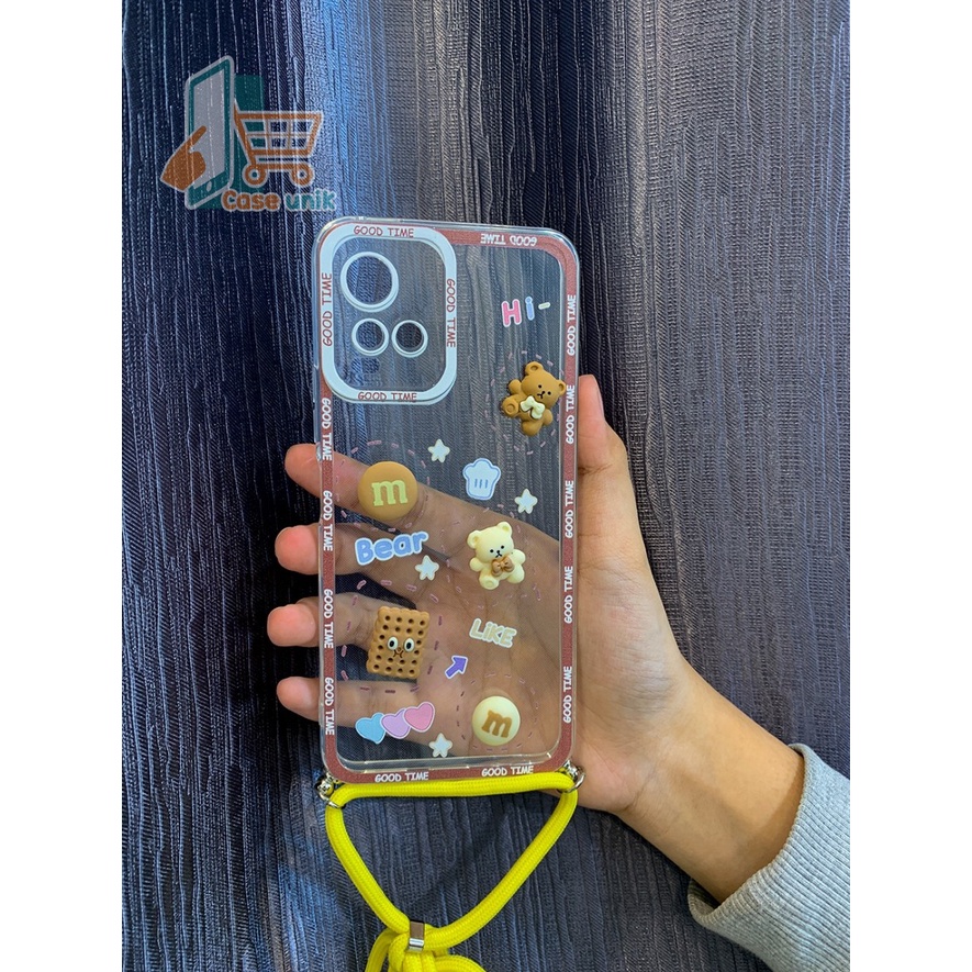 SS311 SOFTCASE SLINGCASE 3D KARAKTER OPPO A17K A17 A57 A39 A37 NEO 9 F11 RENO 4 5 4F F17 PRO 5F 6 4G 6 PRO 7 5G 7Z A96 5G CS4447