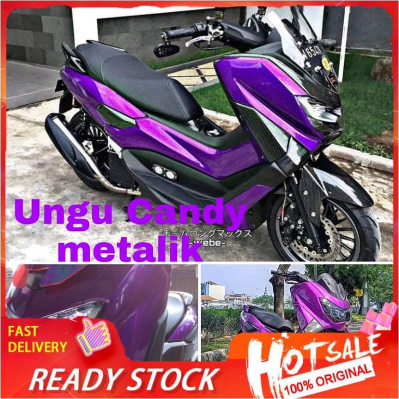 Skotlet Ungu Metalik Stiker Skotlet Candy Skotlet Ungu Violet