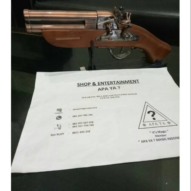 Korek Api - Pistol Kayu Roer -