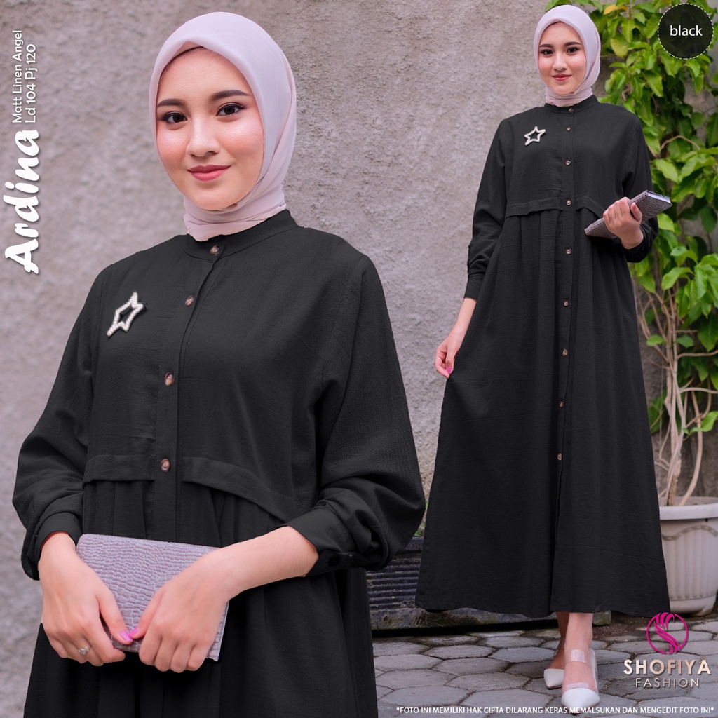 ARDINA MIDI DRESS MUSLIM ORI SHOFIYA