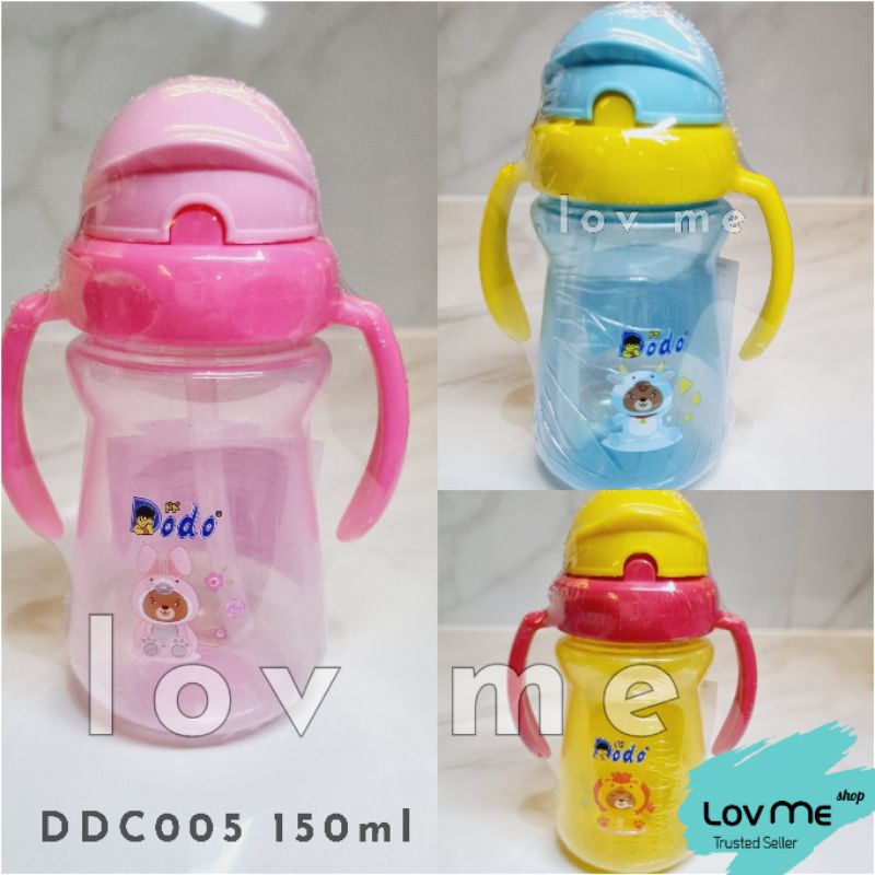 lov me ❤ Dodo Botol Sedotan Beruang - Sport Handle Cup DDC005 150ml