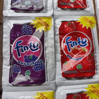 Jual Minuman Serbuk Finto Rasa Anggur Stroberi Jeruk Melon | Shopee ...