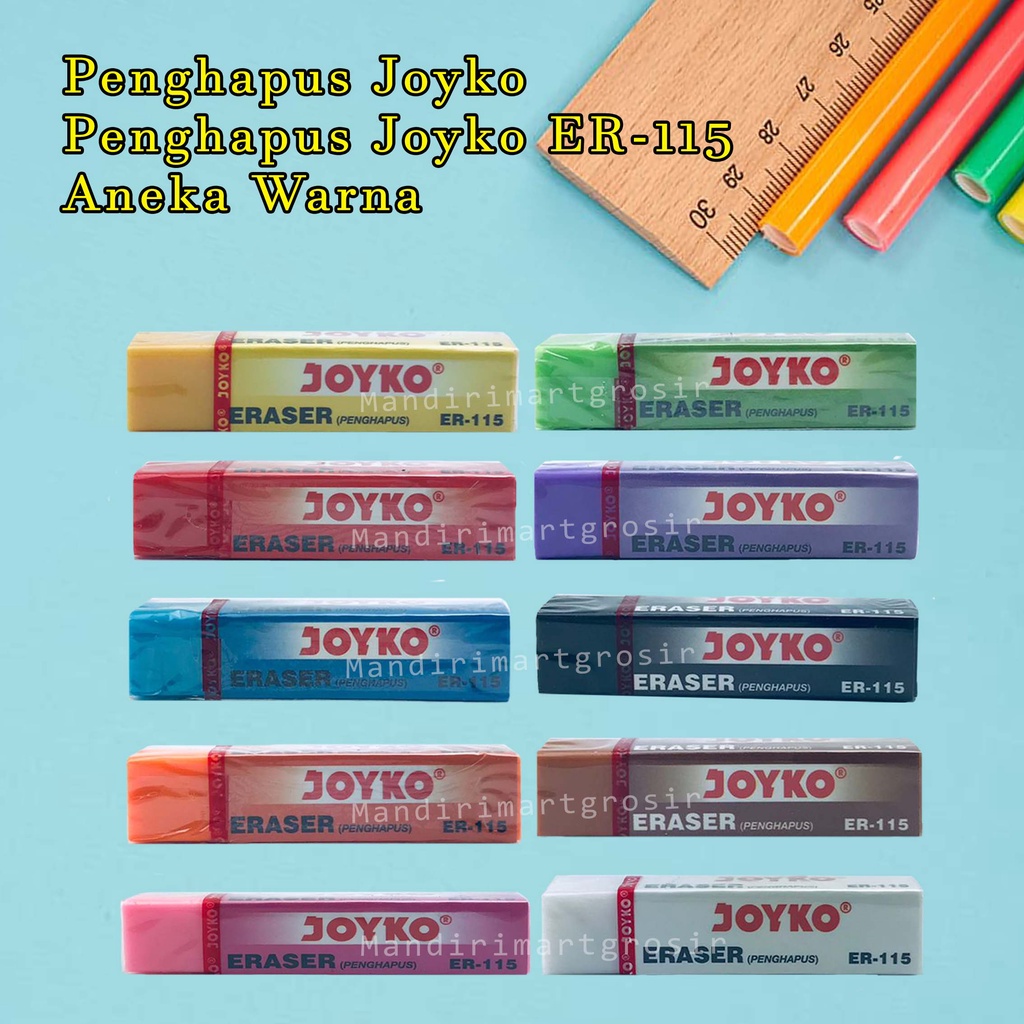 Penghapus / Joyko / Penghapus Joyko Aneka Warna