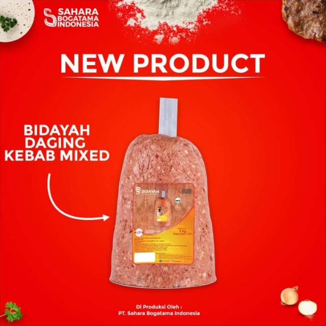 

Daging kebab (Bidaya mixed)