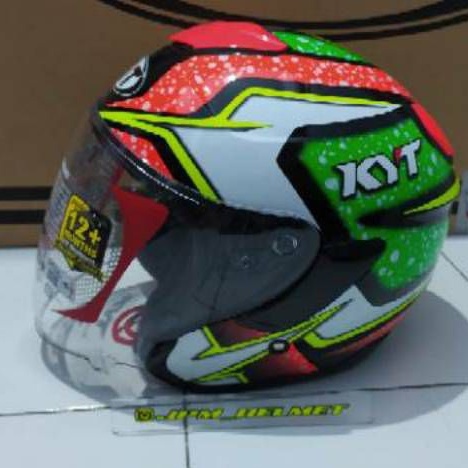 kyt kyoto motif seri 2 green red fluo yellow fluo white