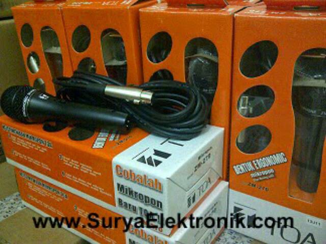 Mic TOA ZM270 ZM 270 ZM-270 Mik Microphone Toa Jogja Original Kabel For Ampli Horn Speaker Mesjid