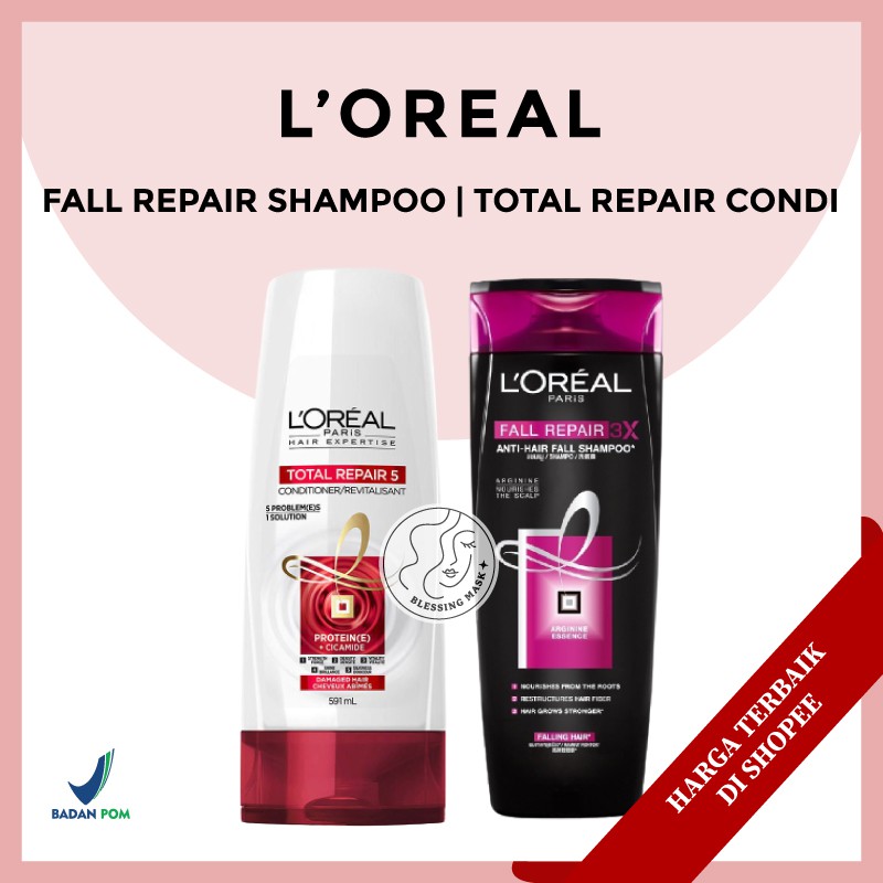 L'Oreal Paris Shampoo &amp; Conditioner - 155mL &amp; 280mL | LOREAL