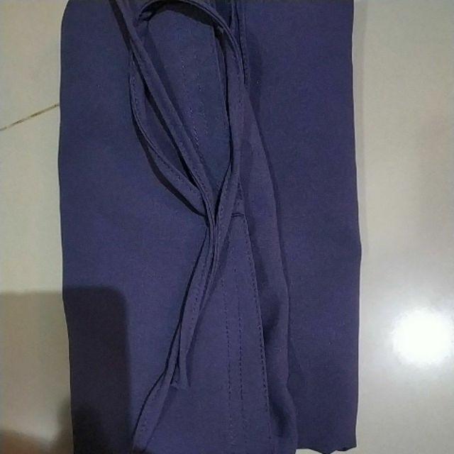 BERGO MARYAM / BERGO MARYAM DIAMON/ BERGO INSTAN/ HIJAB BERGO-abu tua