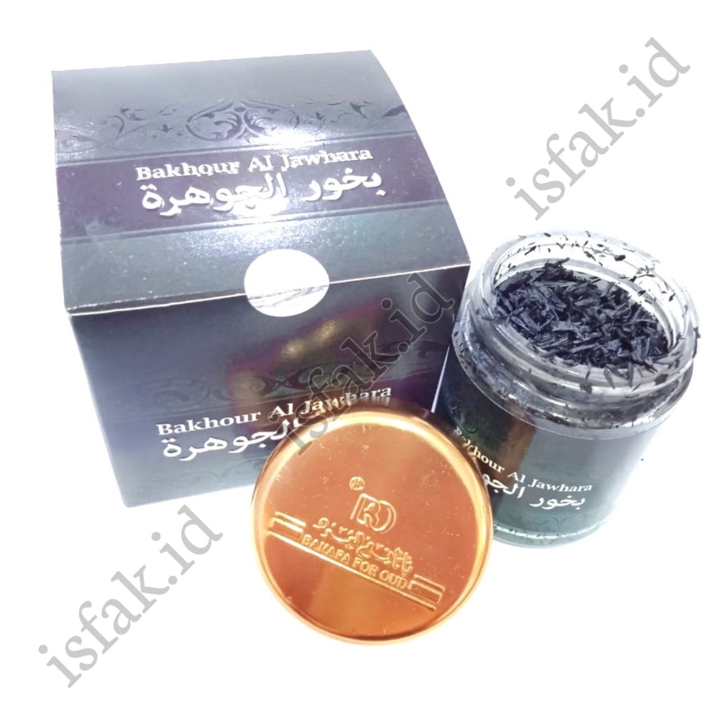 Bukhur Bakhoor Buhur Arab Al Jawhara Banafa For Oud 50gr Bakhour BO Jawara Original Saudi