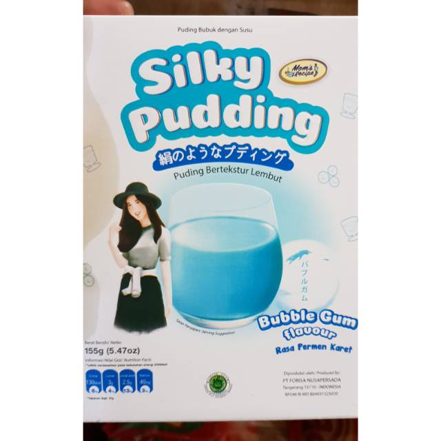 

Silky pudding / puding nutrijell bubble gum 155gr