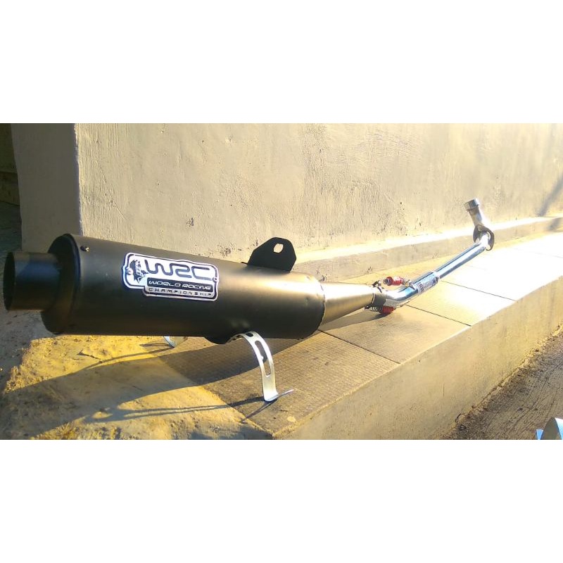 Knalpot tsugigi WRC untuk kharisma Supra X 125,Revo,Honda blade