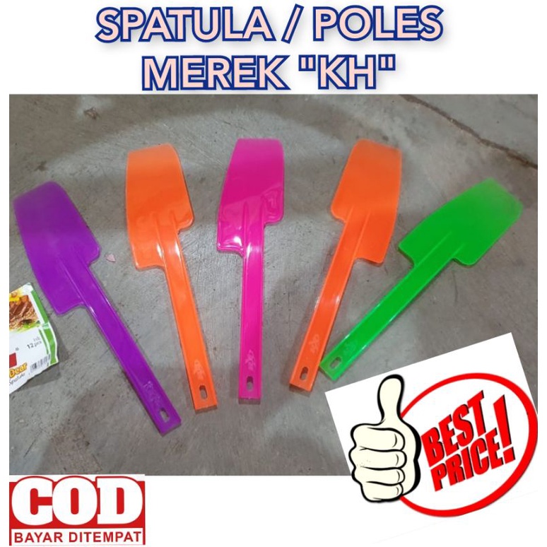 POLESAN /OLESAN SPATULA KUE PLASTIK KH DEAR