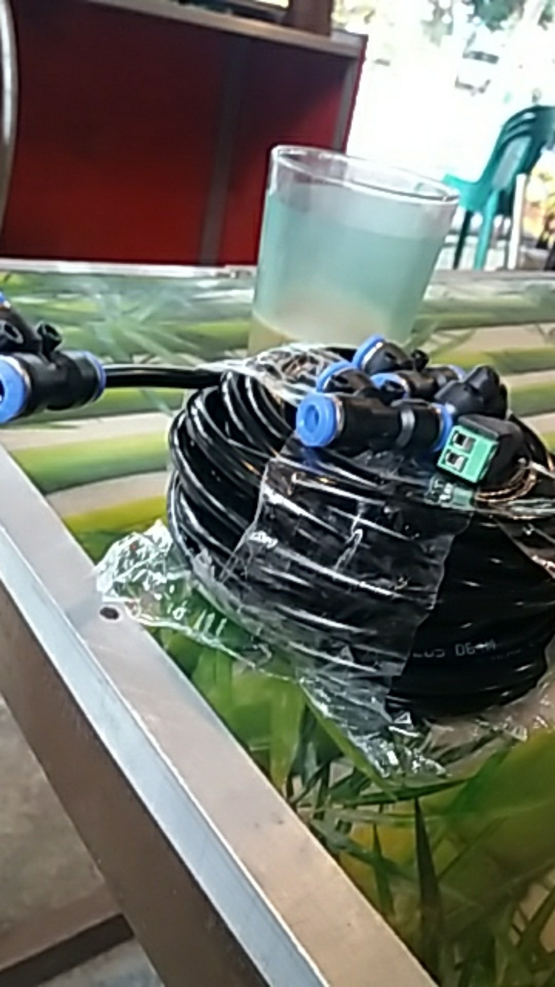 Selang Pu 4 X 6 Mm Pneumatic Polyurethane Alat Siram Hose Irigasi Hidroponik Fertigasi Air Udara