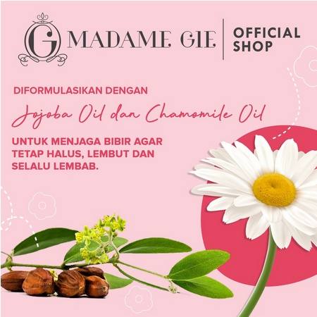 MADAME GIE Lip Matte +62 / Lipstick Lip Cream Madame Gie
