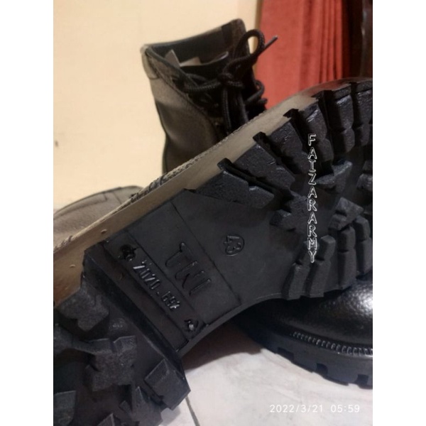 SEPATU PDL JATAH TNI/SEPATU PDL ASLI JATAH TNI/SEPATU PDL JATAH PENUGASAN TNI/SEPATU PDL KULIT JERUK