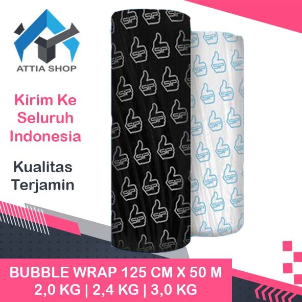 

Ginger- BUBBLE WRAP ROLL MURAH (AMBIL SENDIRI) - SIP 2,0 KG, Putih