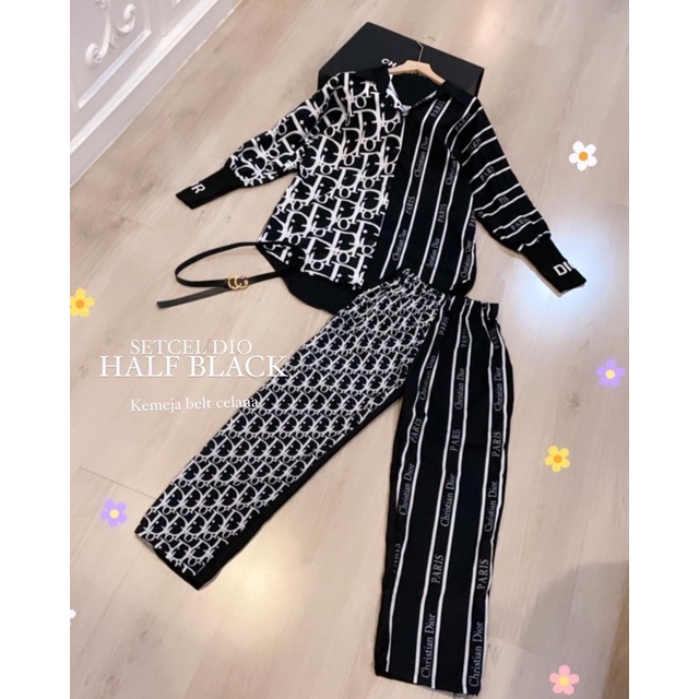 SETCEL DIO ( kemeja + kulot )-1