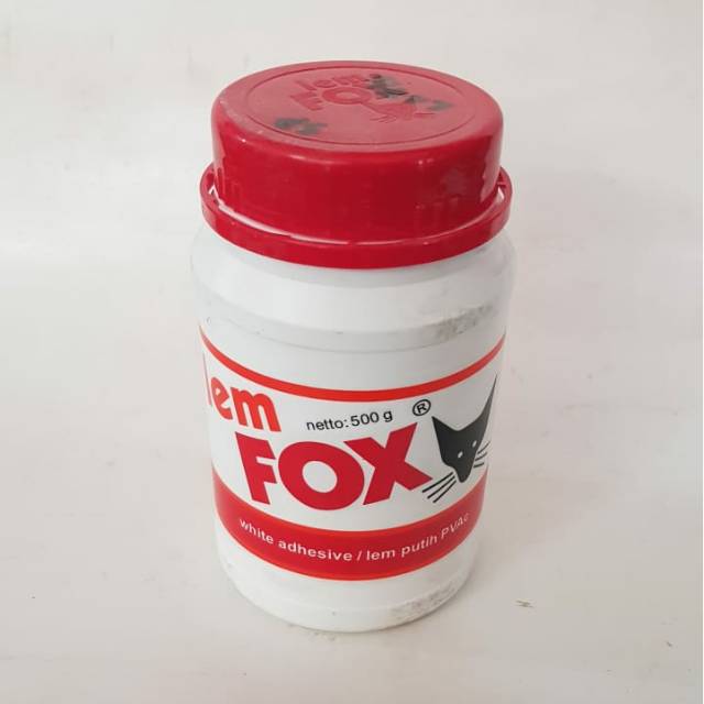 LEM FOX BOTOL 500 GRAM / LEM PUTIH PVAC