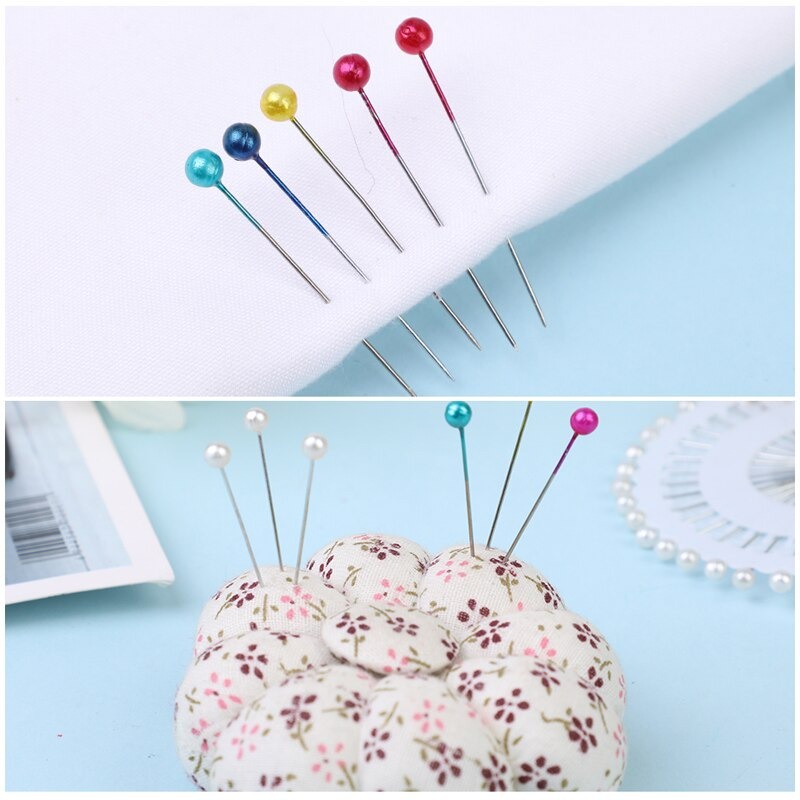 Jarum Pentul Hijab Jarum Pentol Kilap Head pins Colorful