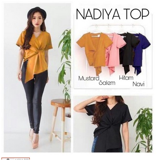 RD FASHION NADIYA TOP ATASAN WANITA