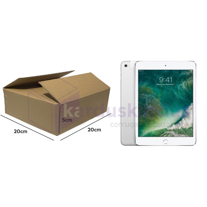 

KARDUS | BOX | KARTON PACKING ( 20 x 20 x 5 ) POLOS BARU