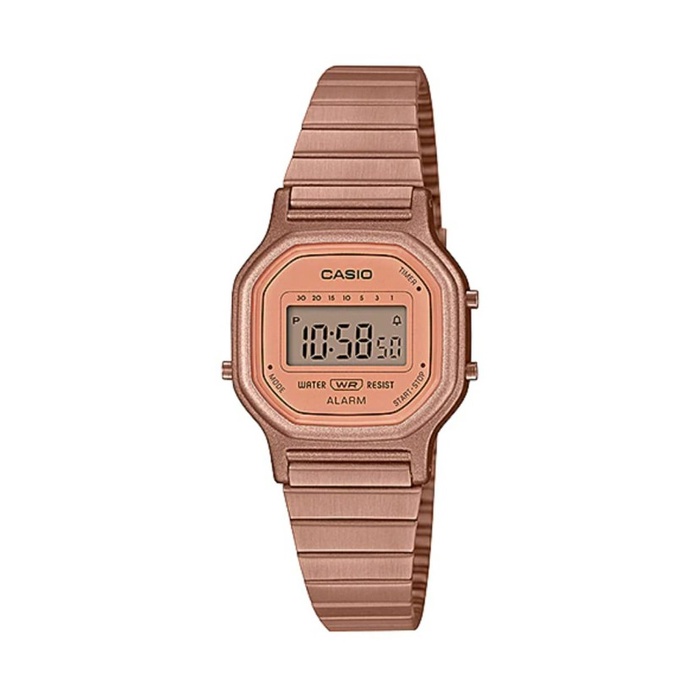 COD Jam Tangan Wanita CASIO Digital Strap Rantai LA-11WR-5A Original KEREN GARANSI KADO TERBARU