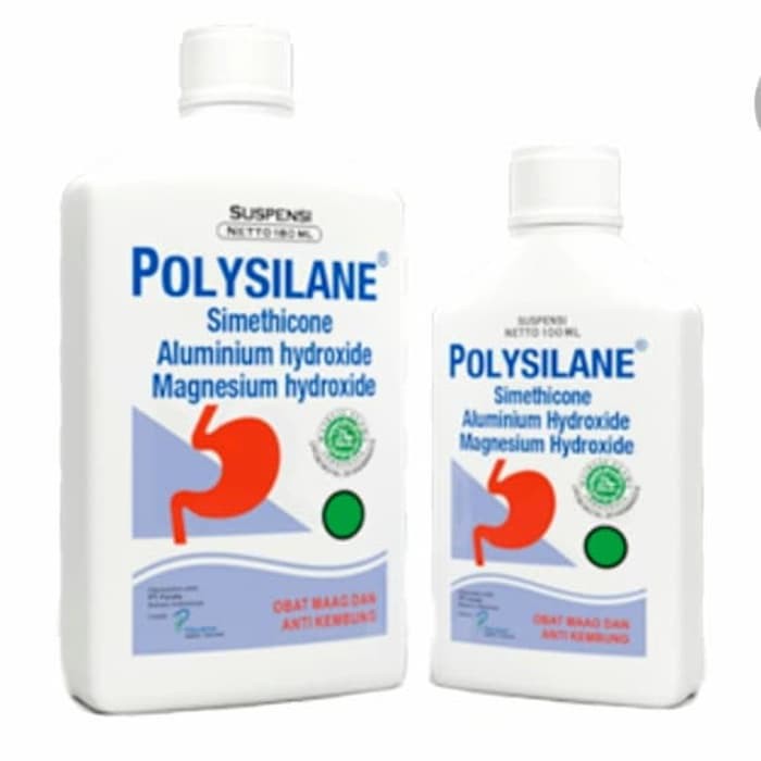 Polysilane Suspensi 180ML OBAT MAAG