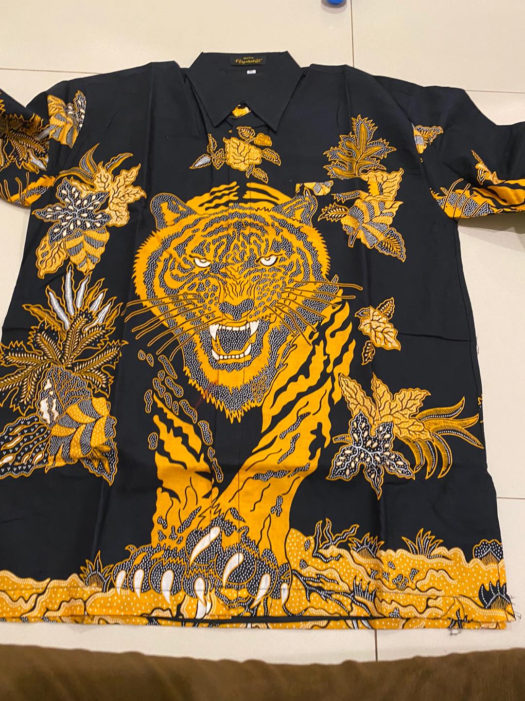 Macan Raffi Kemeja Batik Pria Eksklusif Lengan Panjang Modern Seragam Batik Ori By Raja Sakti