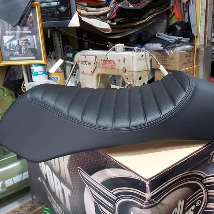Jok Honda scoopy jok caferacer/jok motor scoopy seat