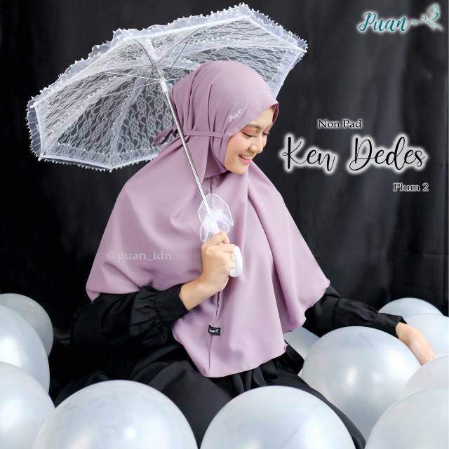 KHIMAR KEN DEDES NON PET BY PUAN | HIJAB KEN DEDES PUAN | BERGO KEN DEDES BY PUAN