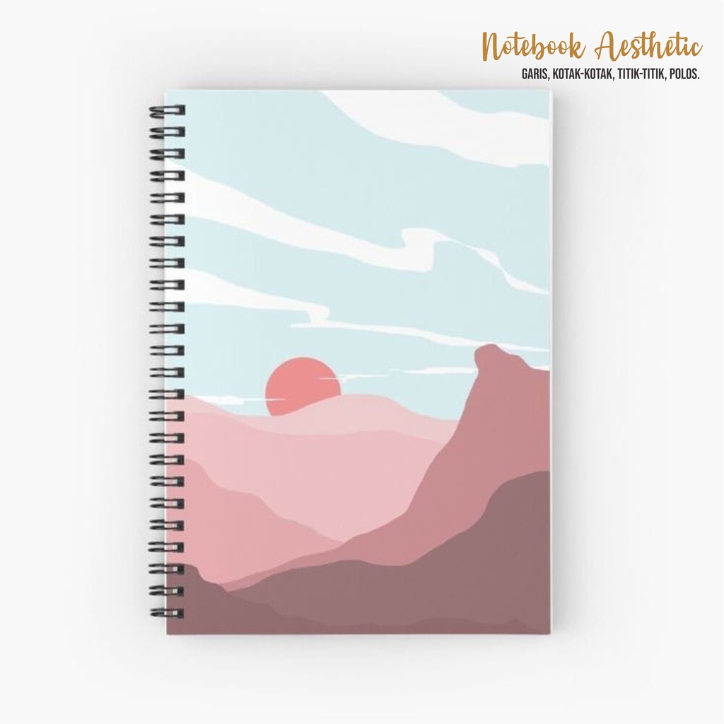 

Notebook Aesthetic | Ready Cover | A5 | 100 Page