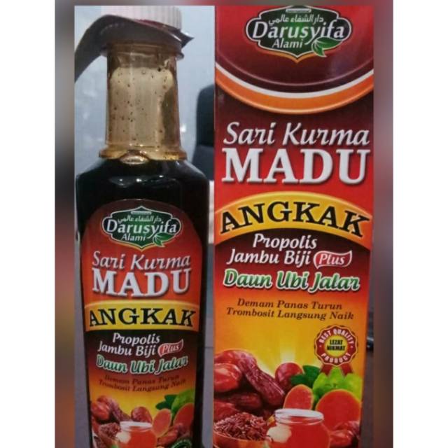 

Sari Kurma Madu Angkak Propolis
