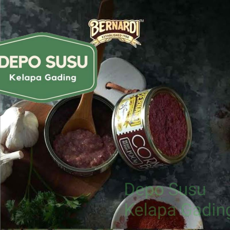 Bernardi Corned Beef 190gr 290gr Kornet Daging Sapi Benardi 190 290 gr Bernadi