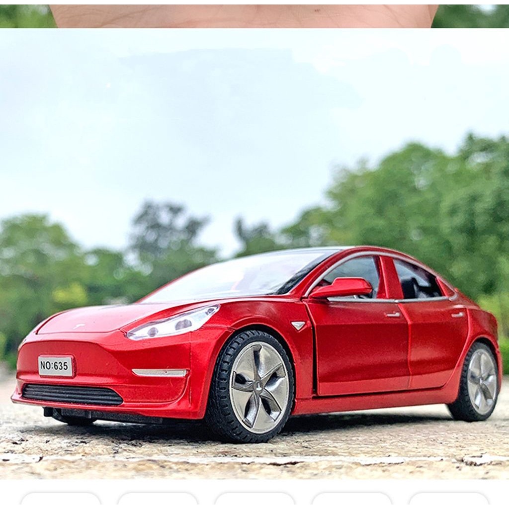 New 1:32 Tesla MODEL 3 Alloy Car Model Diecasts Toy Vehicles Toy Cars Kid Toys For Children Gifts Boy Toy