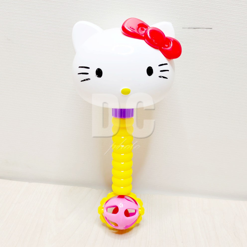 Baby Rattle Hello Kitty 3288-34 Mainan Kerincingan Bayi Bentuk Kucing