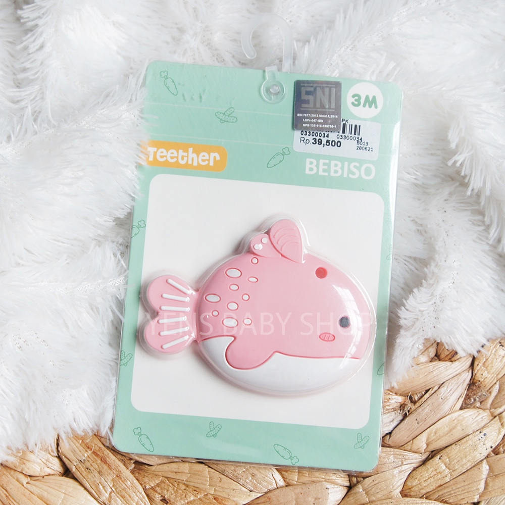 BEBISO Teether Baby / Gigitan Bayi - Fish