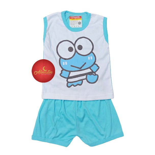 Baju Bayi 3 stel Oblong Kutung / Setelan Baju Bayi Keropi Dapat 3 Stel