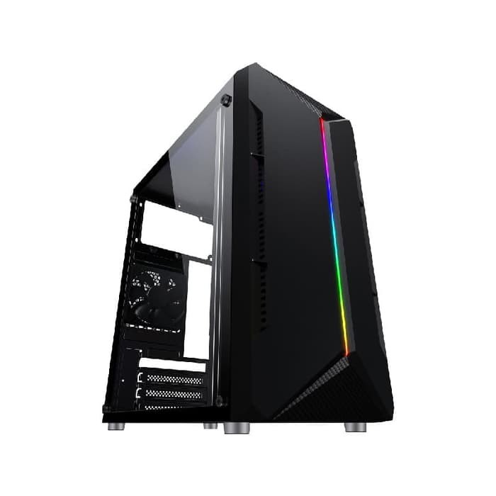 CASING PC GAMING CASE INFINITY INF 03 RGB INCLUDE PSU POWER SUPPLY