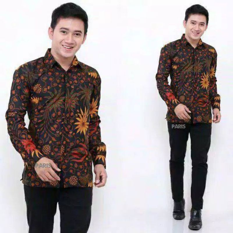 Kemeja Pria Kemeja Batik Kemeja Unggul jaya M L XL