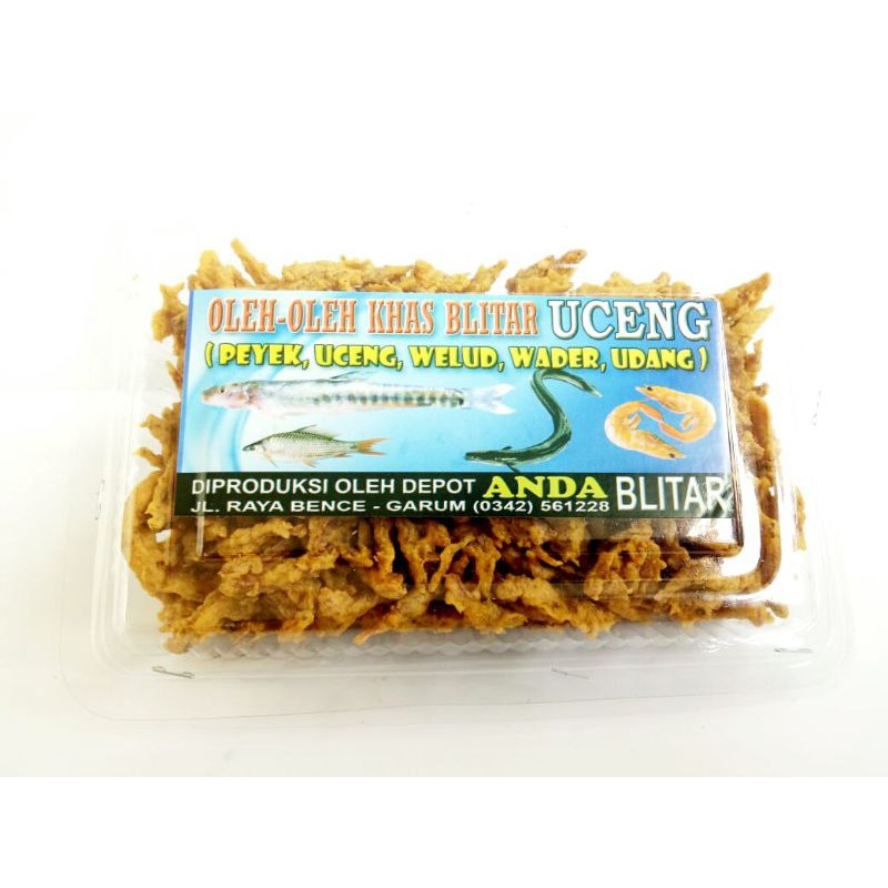 Uceng Krispy Oleh-oleh Khas Blitar 150Gram