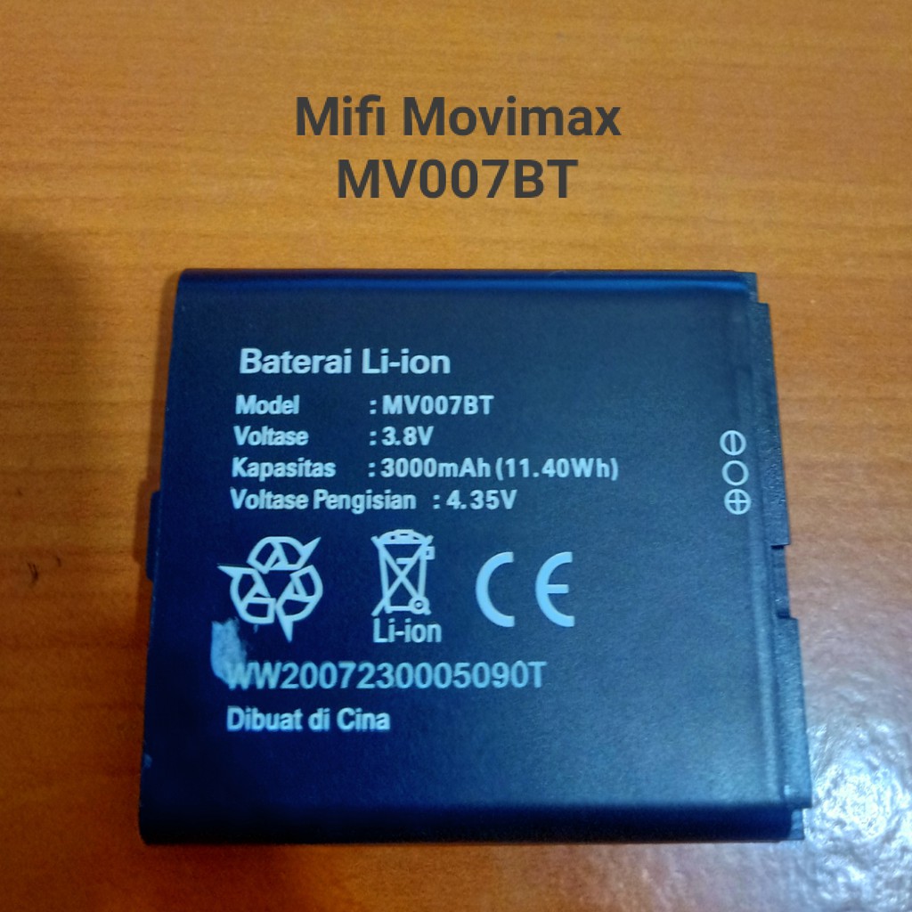 Baterai Movimax MV007BT Modem Mifi Movimax MV007 Battery Batere Batre