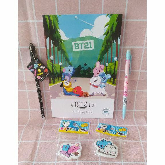 

Notebook buku tulis BT21