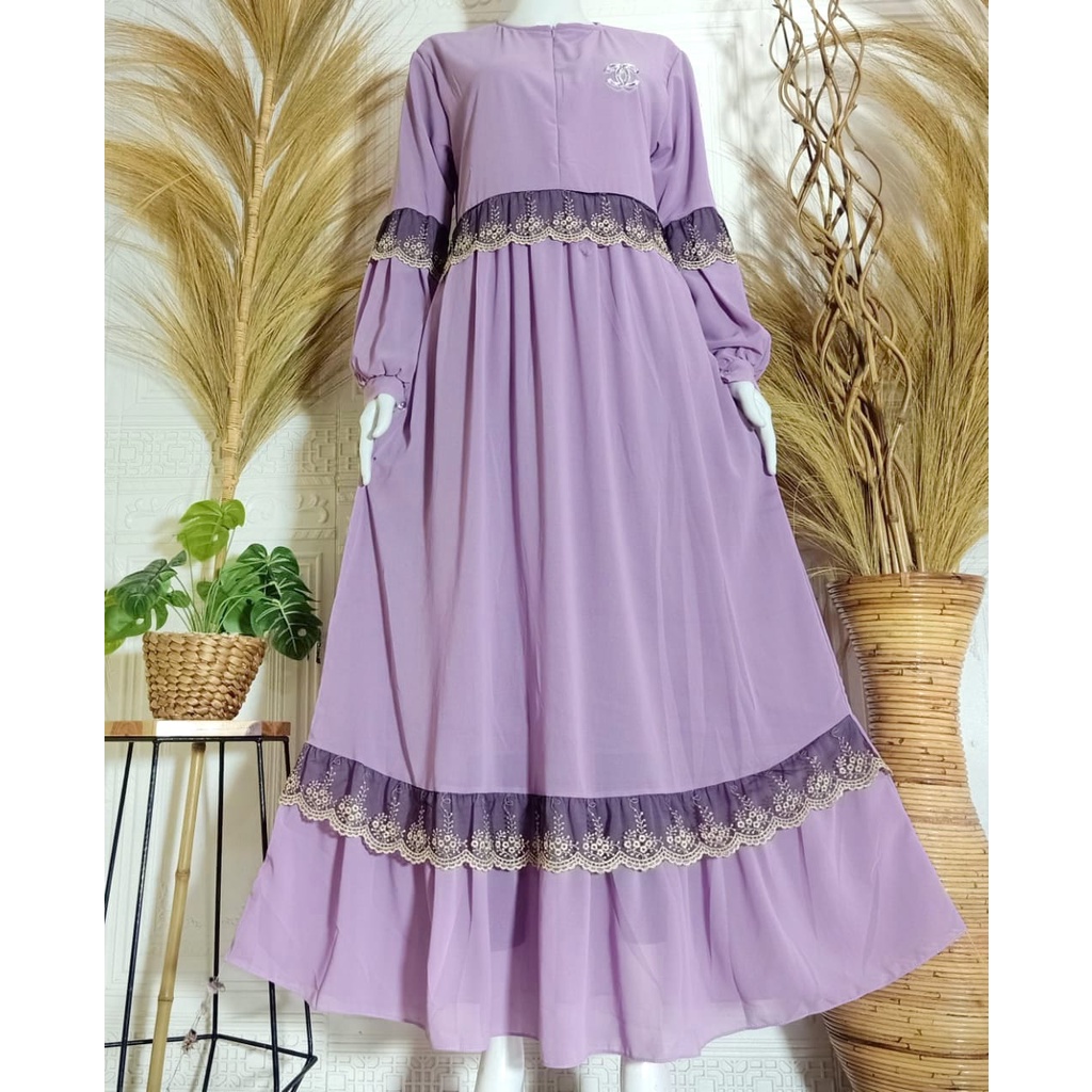 PROMO !! GAMIS SANIA MAXY || GAMIS RENDA IMPORT BEST SELLER || GAMIS SANIA CERUTY BABYDOLL FULL FURING TERLARIS