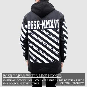 Promo JAKET BGSR WHITE LINE Diskon