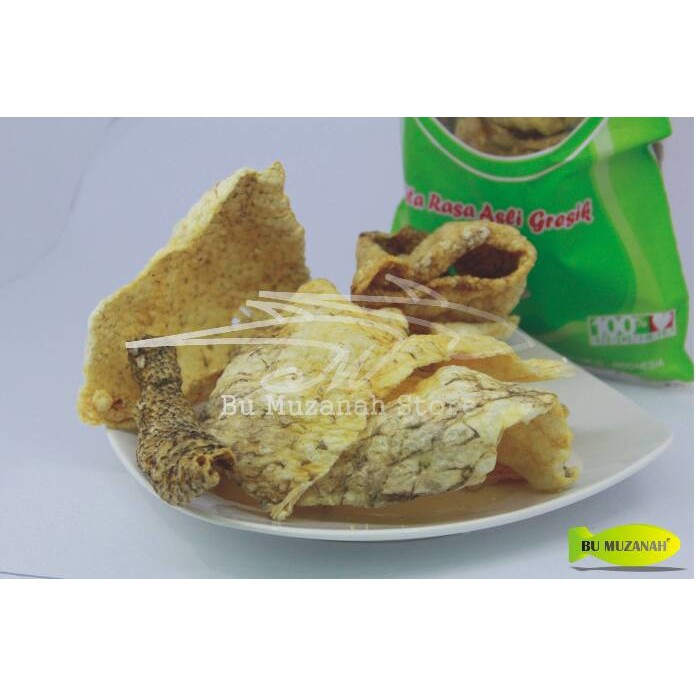 

kripik kulit kakap, keripik kulit kakap